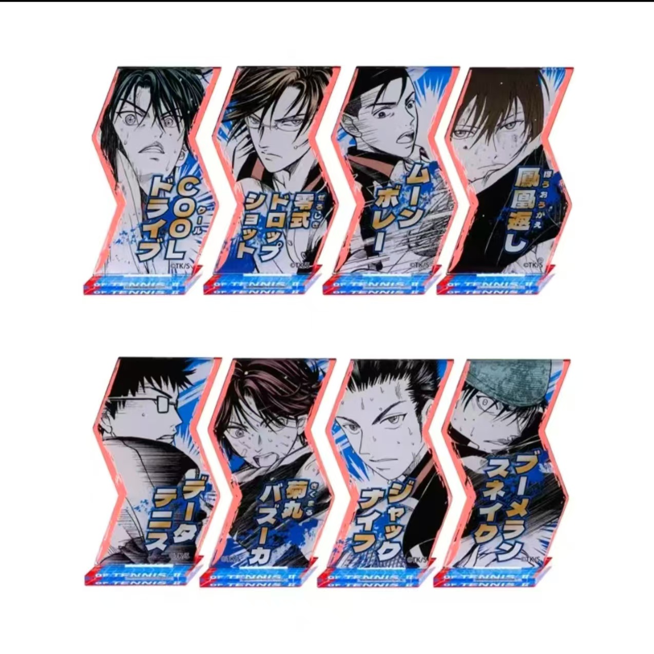 【网球王子】 js25周年限定得意技立牌盲盒（日谷国现，直播代拆）