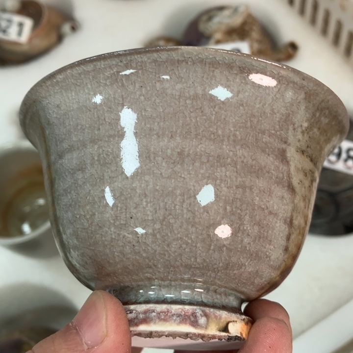 柴烧杯子宝瓶大放漏