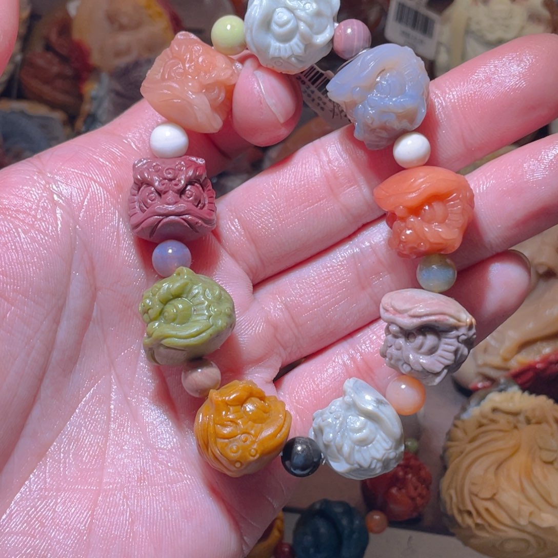 定制石英质玉未镶嵌小*花219