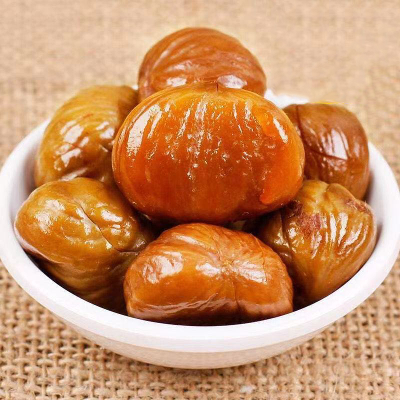 【新疆包邮】万喜栗子甘栗仁蜂蜜味/原味60g*2袋开袋即食板栗栗子