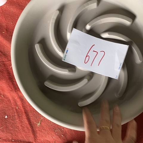 树脂编号677瑕疵带托