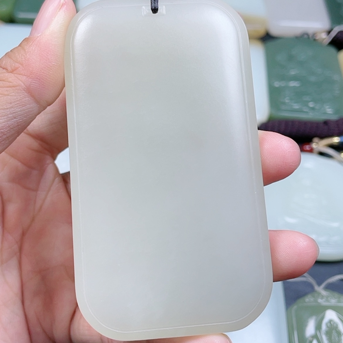【闪购商品】和田玉未镶嵌颈饰陈*七