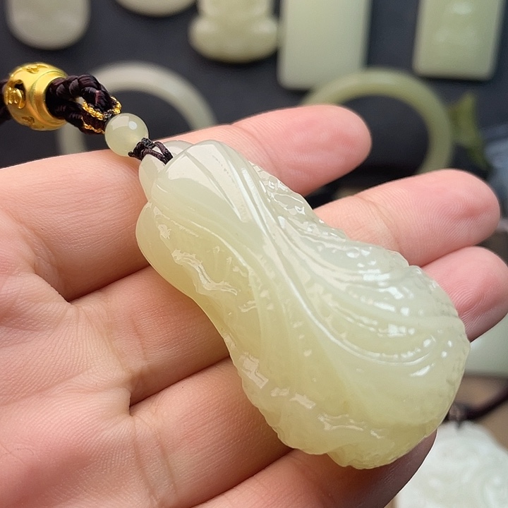 立体白菜圆润饱满