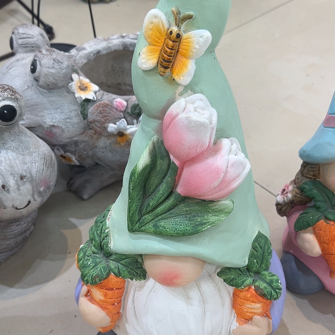 花园摆件红红火火