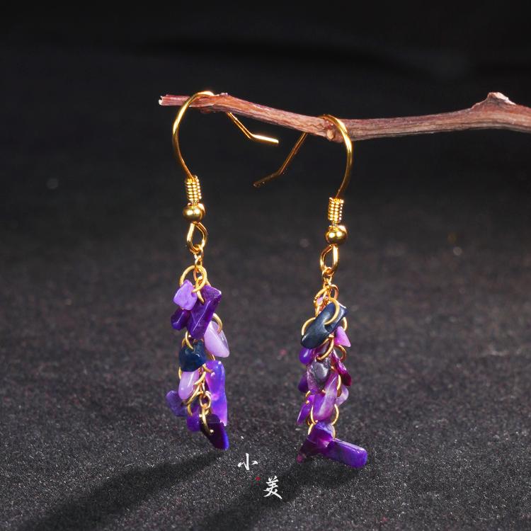 舒俱来流苏耳环（多样性发）S3055