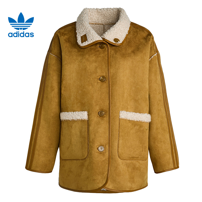 adidas阿迪达斯【环】女子运动休闲夹克外套KT3145