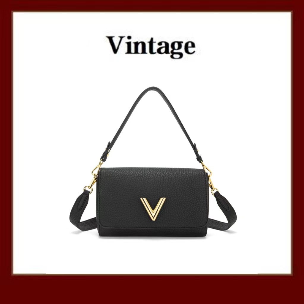 FIMKA时尚潮流高级感黑色轻奢高定女士黑色单肩腋下包