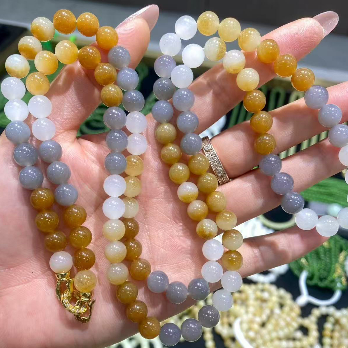 美拉德108颗，卡8项链，多样性拍一发一