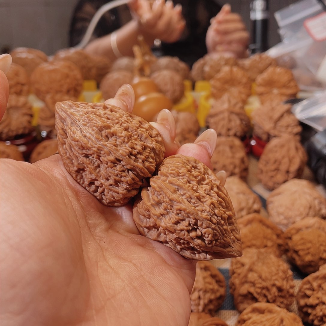 吊坠文玩核桃中*34塔尖32