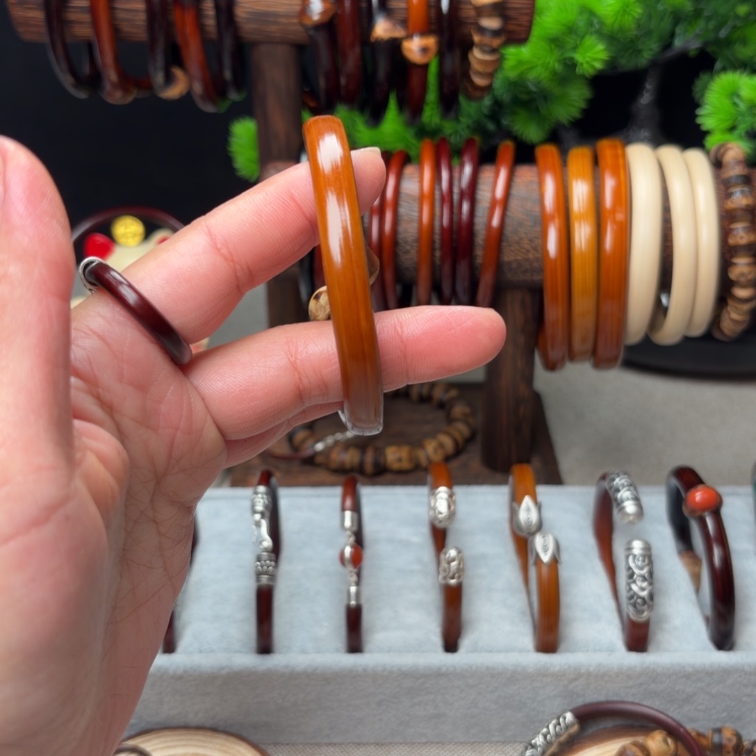 冰***蝶木质非金属金刚藤微瑕