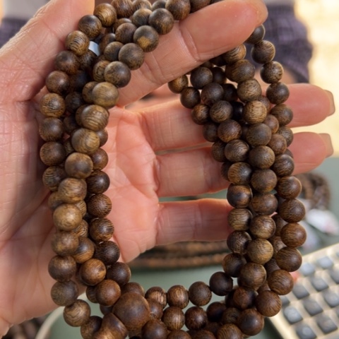 沉香手串装勺子17克卡0.7多样性发1条