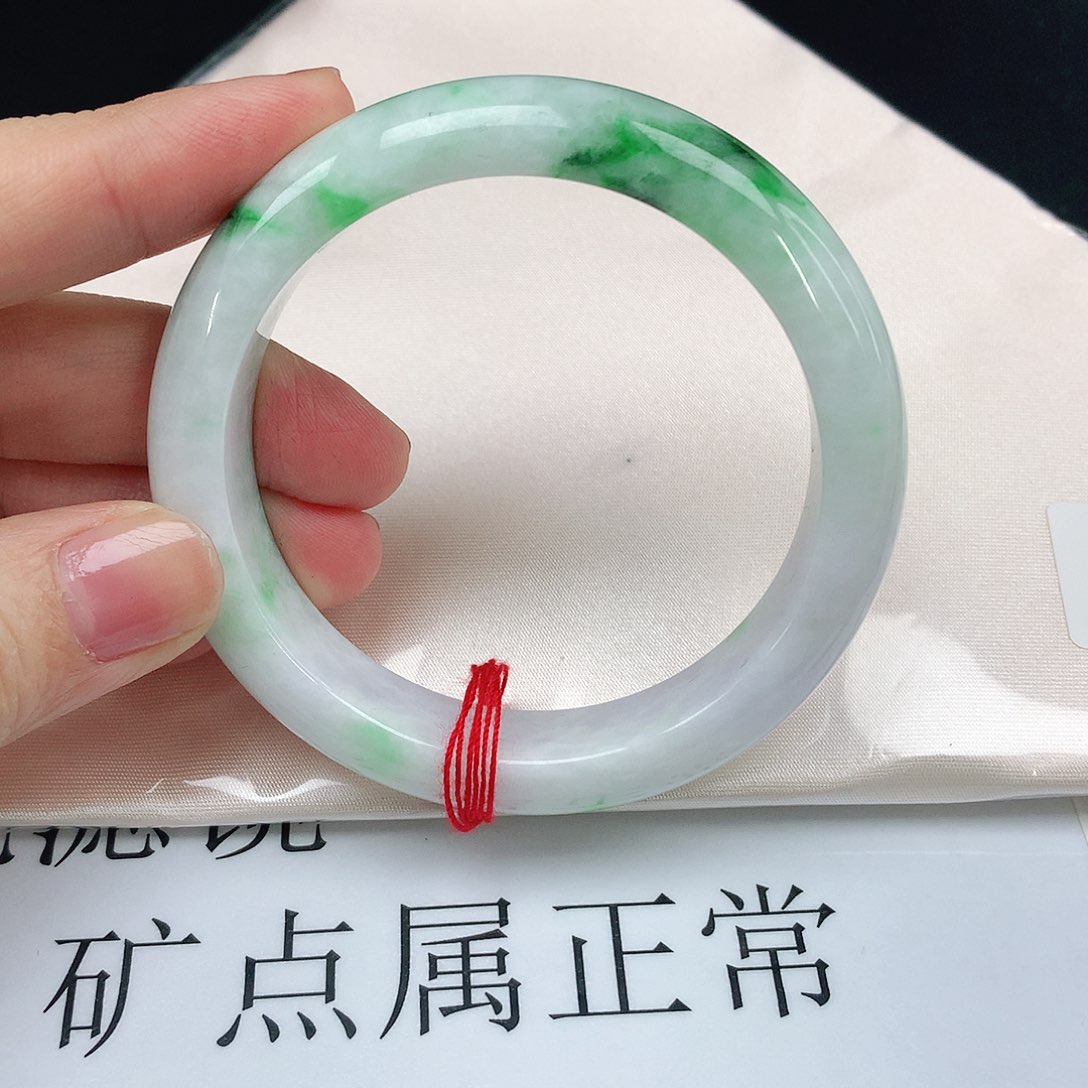 翡翠手镯未镶嵌407正