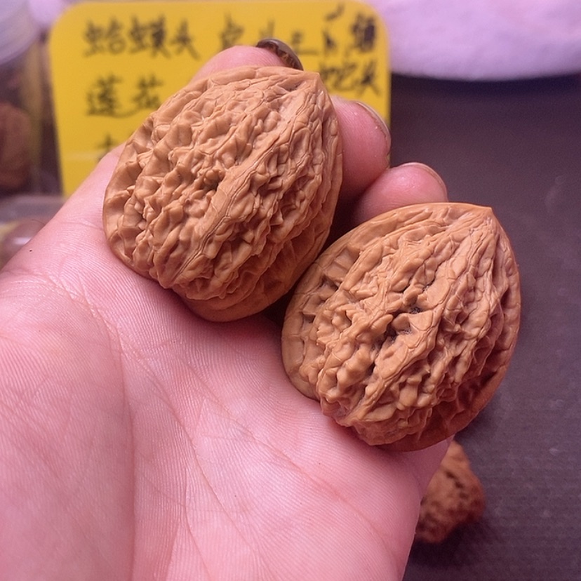 【闪购商品】吊坠文玩核桃40蓟县虎头王