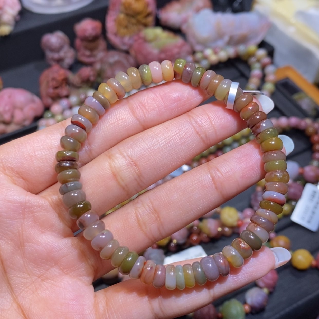 【闪购商品】未镶嵌手链玛瑙/玉髓盐源玛瑙