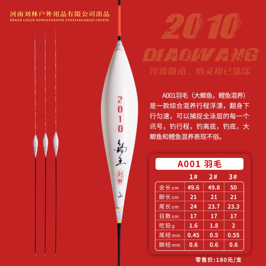 孔雀羽浮漂高灵敏醒目防走水抗风顿口鲫鲤通杀竞技黑坑适用