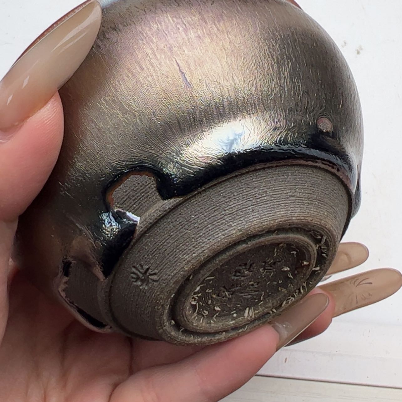 【闪购商品】茶盏沧纯手工建盏龙窑柴烧40