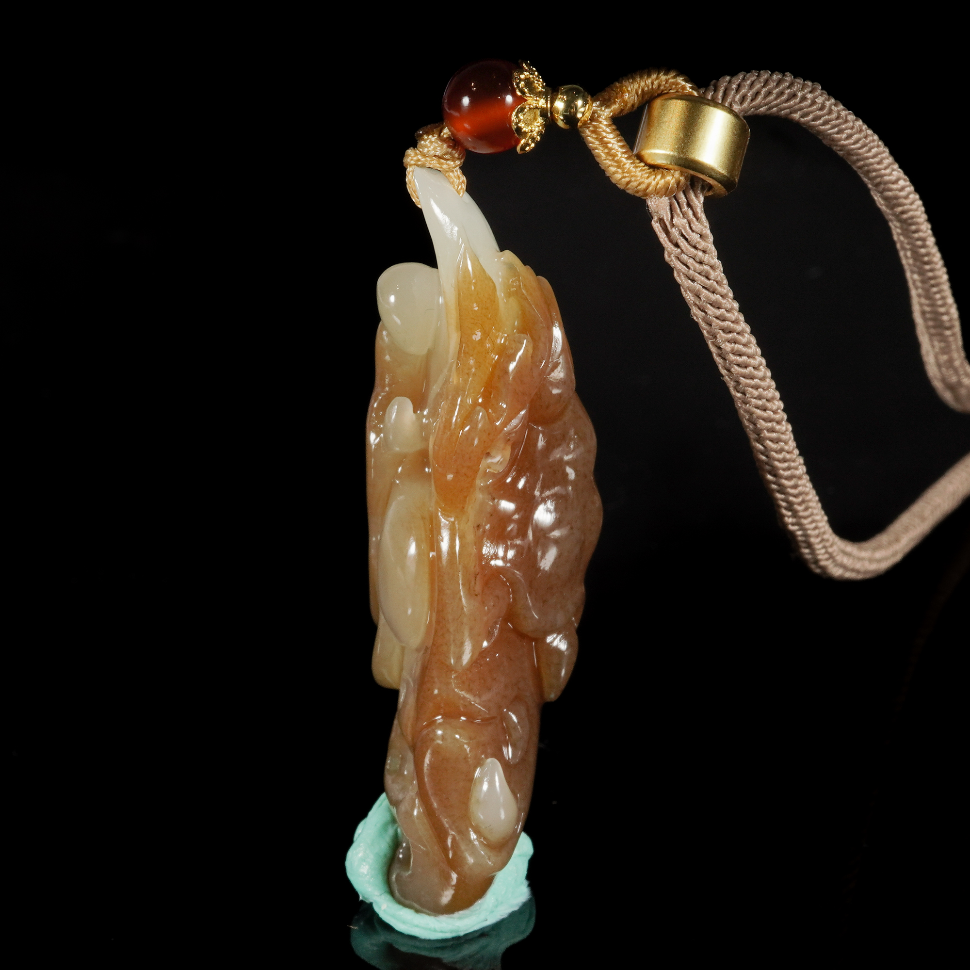 LOT.004和田玉悟道吊坠/X2278