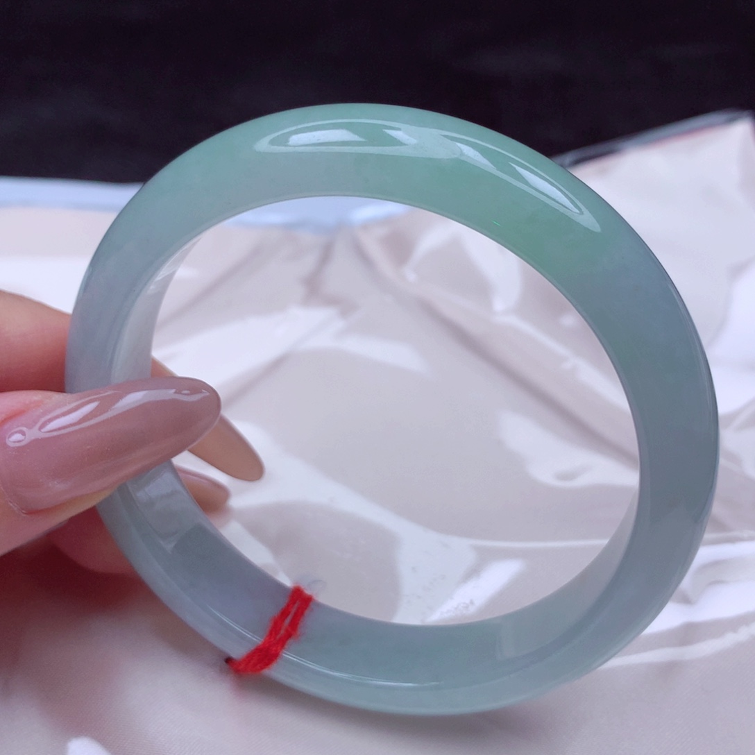 翡翠未镶嵌手镯手镯62