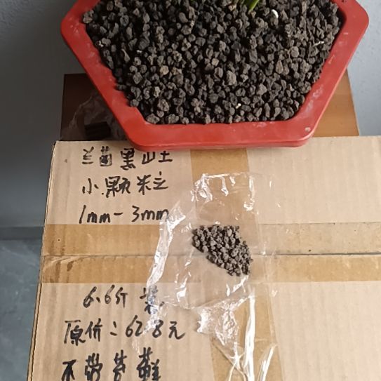 意***蕴兰菌黑山土小颗粒6.6斤