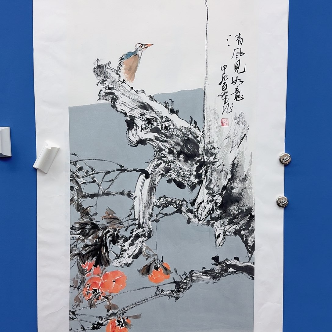 国画多次参加国内外大型