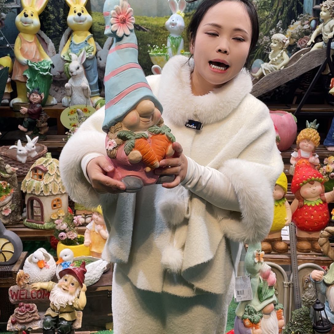 摆件花园摆件红红火火