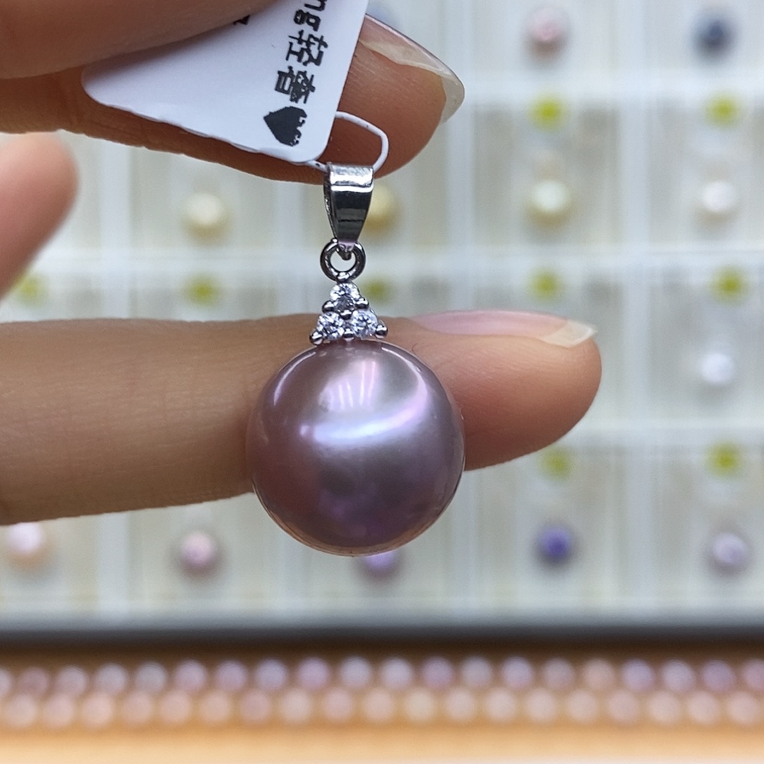 合金吊坠(赠链)淡水珍珠