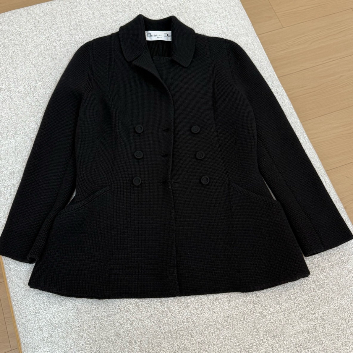 99新 DIOR/迪奥 黑色开衫外套 40码02701