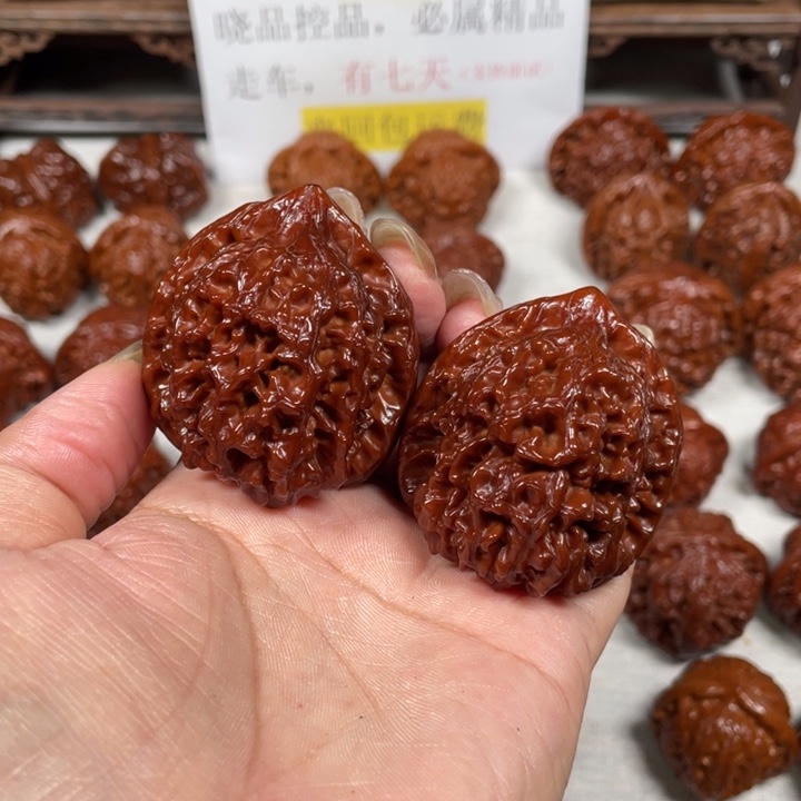 ****兄吊坠文玩核桃官帽12LXP#00#