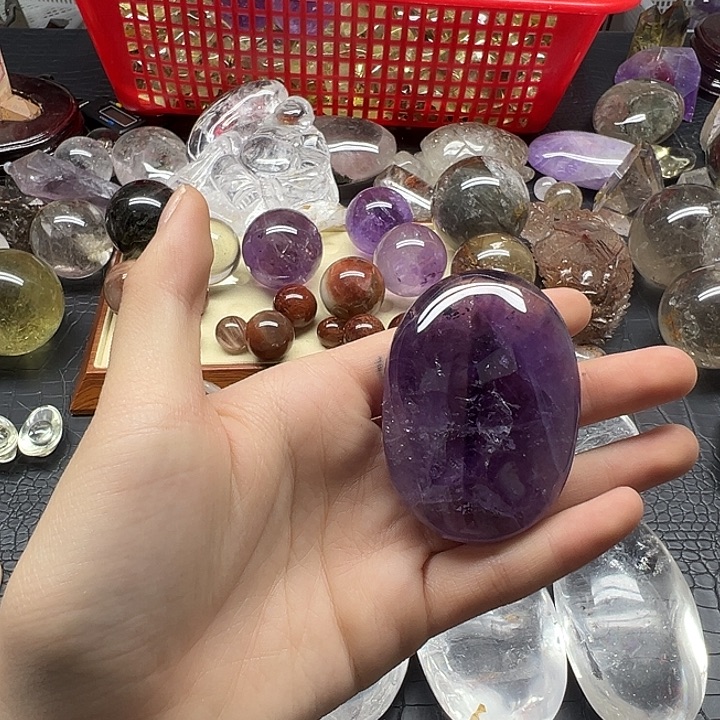 未镶嵌水晶珠宝半成品335水晶