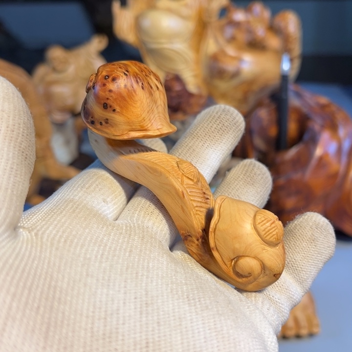 柏木（崖柏）根雕工艺摆件