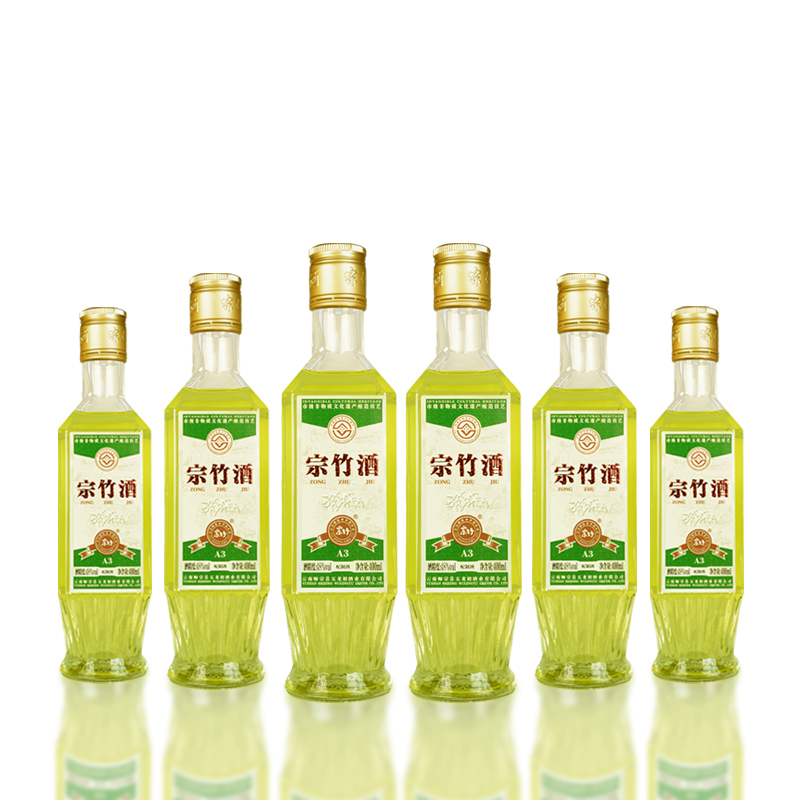 宗竹宗竹酒A3【6瓶400ml装48%vol.】市级非遗酿造技艺48度