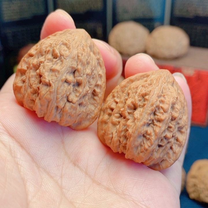 文玩核桃吊坠32三角密纹