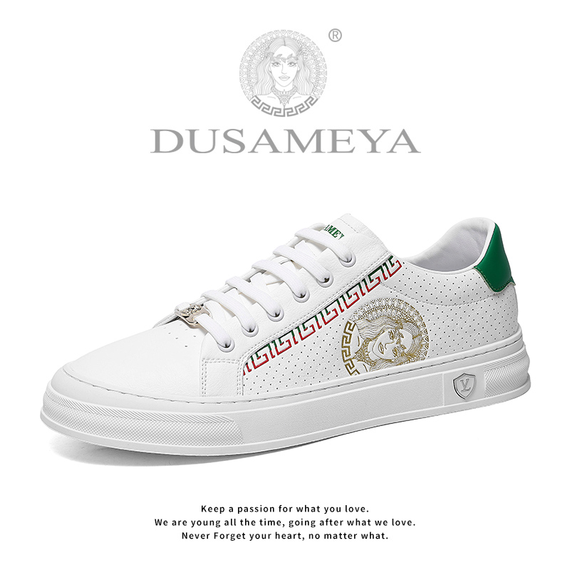 DUSAMEYA/杜莎米娅  春秋轻奢舒适百搭时尚潮流低帮休闲板鞋6713
