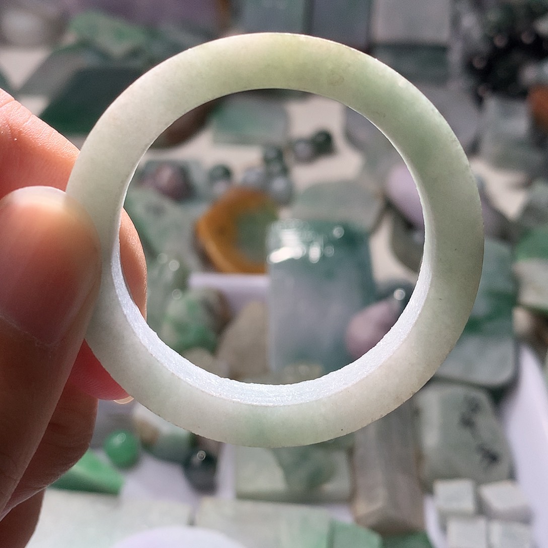 翡翠散珠翡翠原石片料