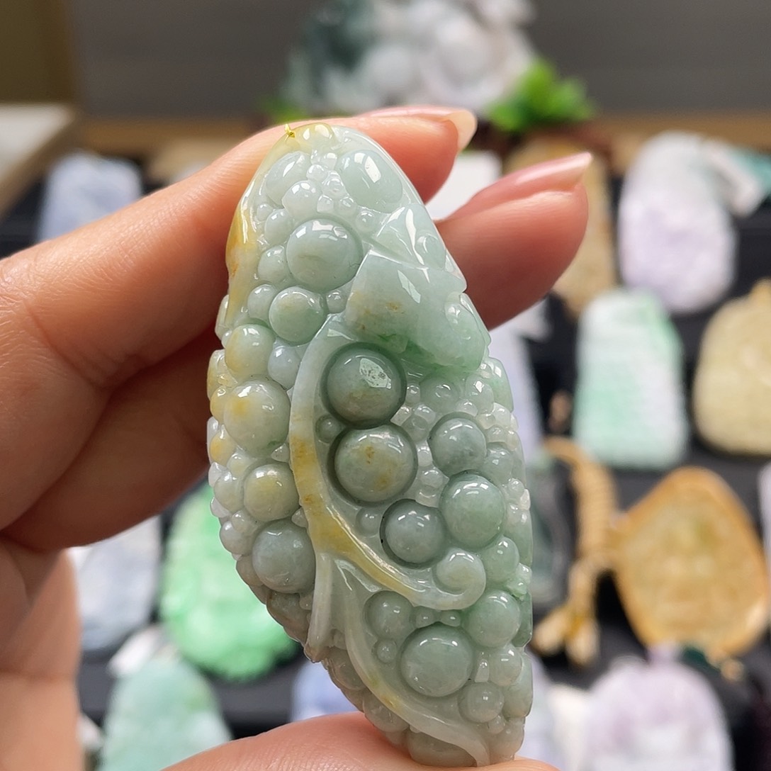 翡翠吊坠(不含链)未镶嵌