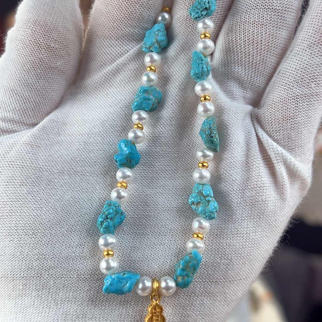 绿松石珠宝奇石未镶嵌