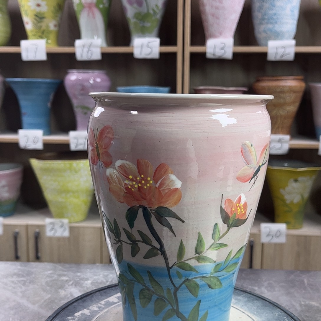 景德镇陶瓷花盆花盆