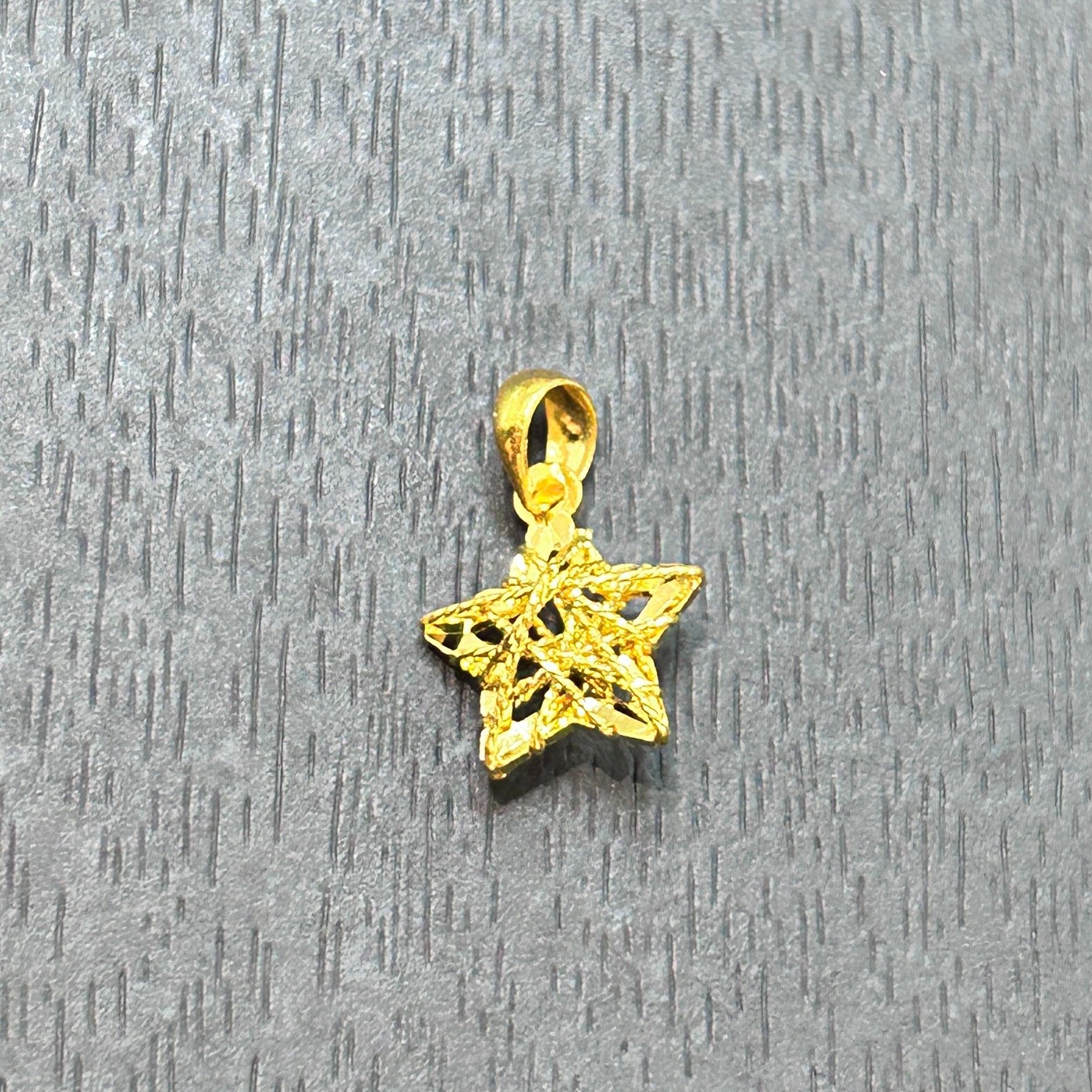 【木子专享】足金999投资金攒黄金小星星ZBHJD1454克重多退少补