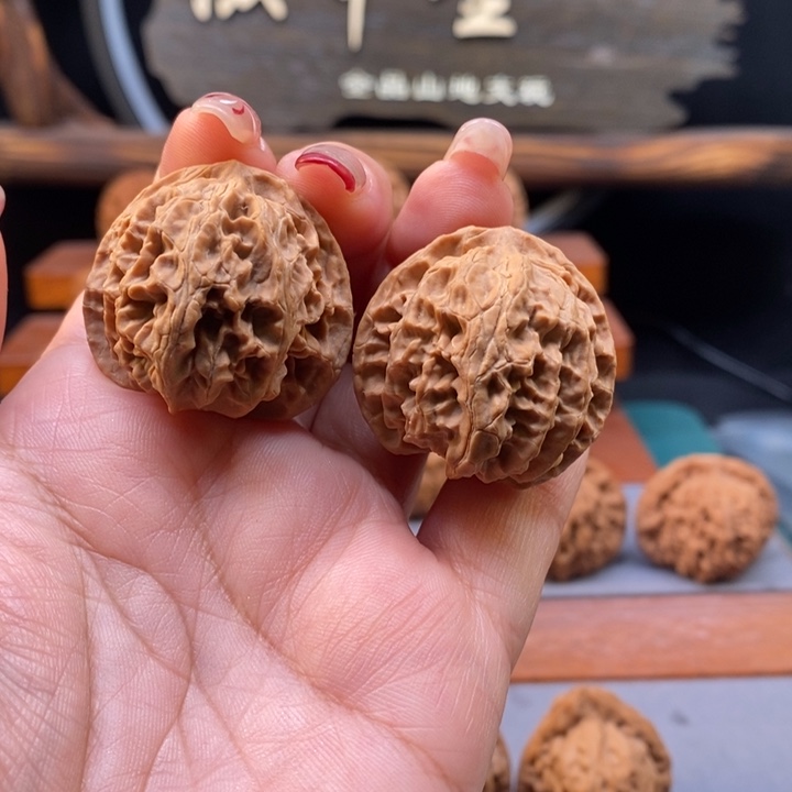 文玩核桃把件34苹果园