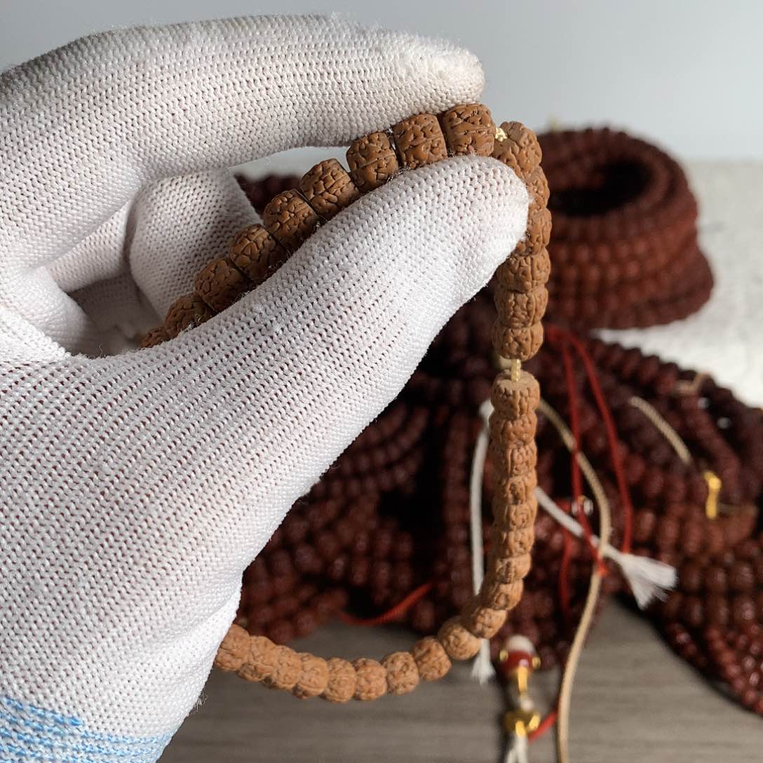 金刚菩提吊坠8.5mm龙切一代龙头货手持