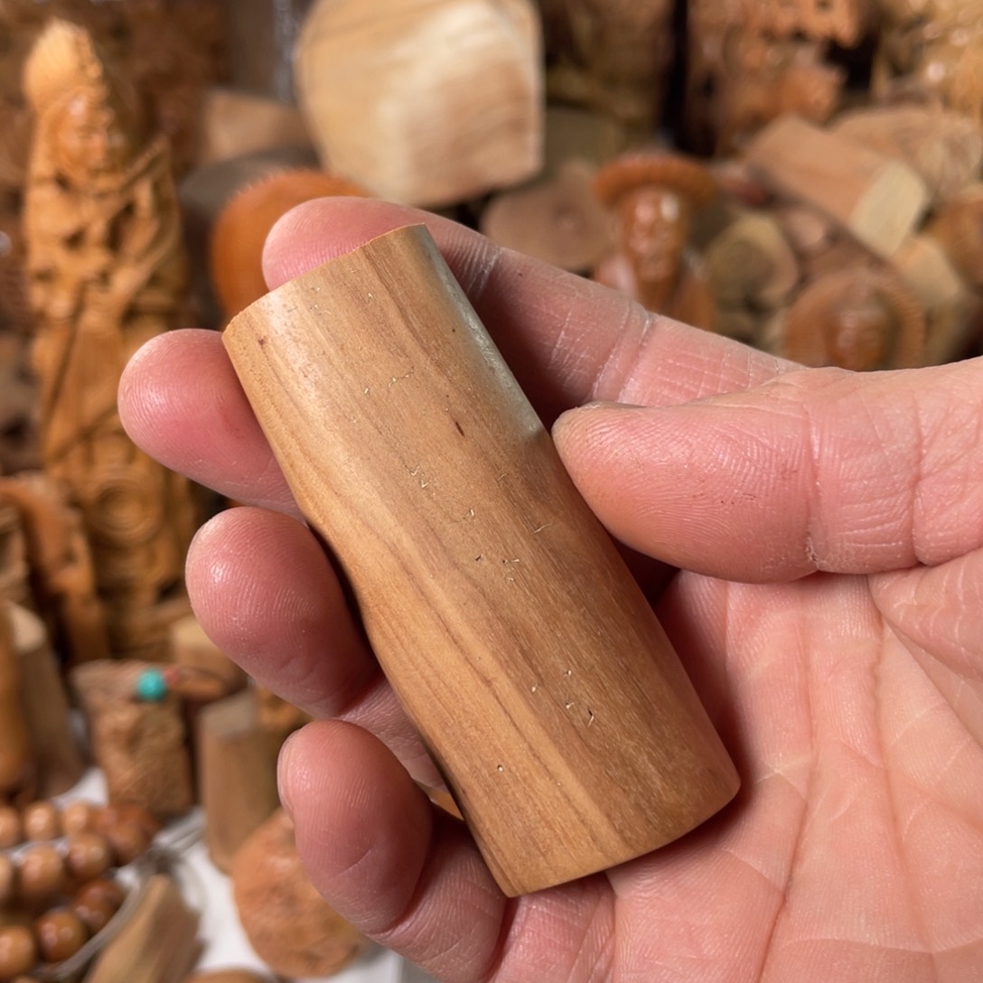 檀香木把件老山檀香精品钢印料