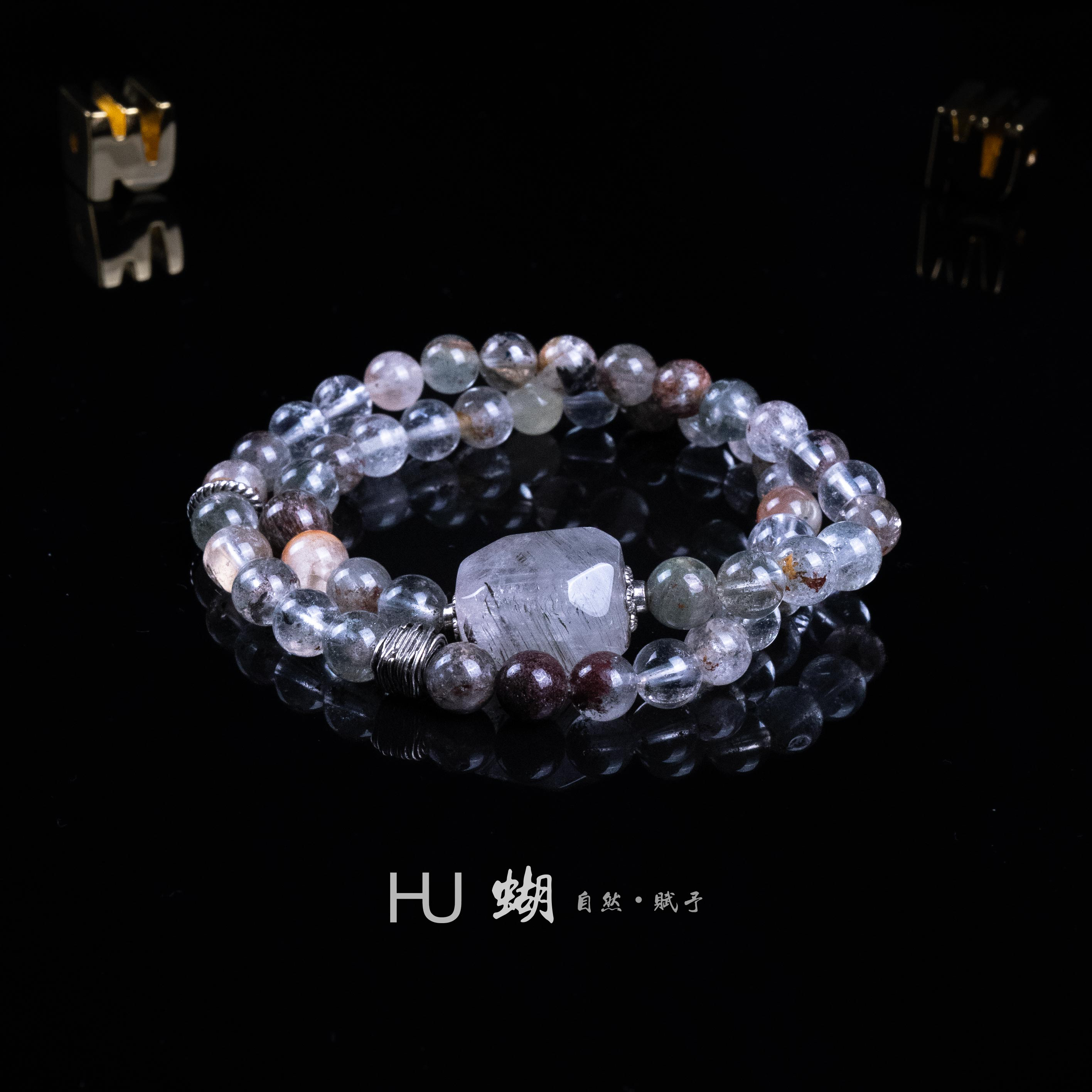 HU蝴｜如图如直播间所见即所得 水晶珠宝手串Y74