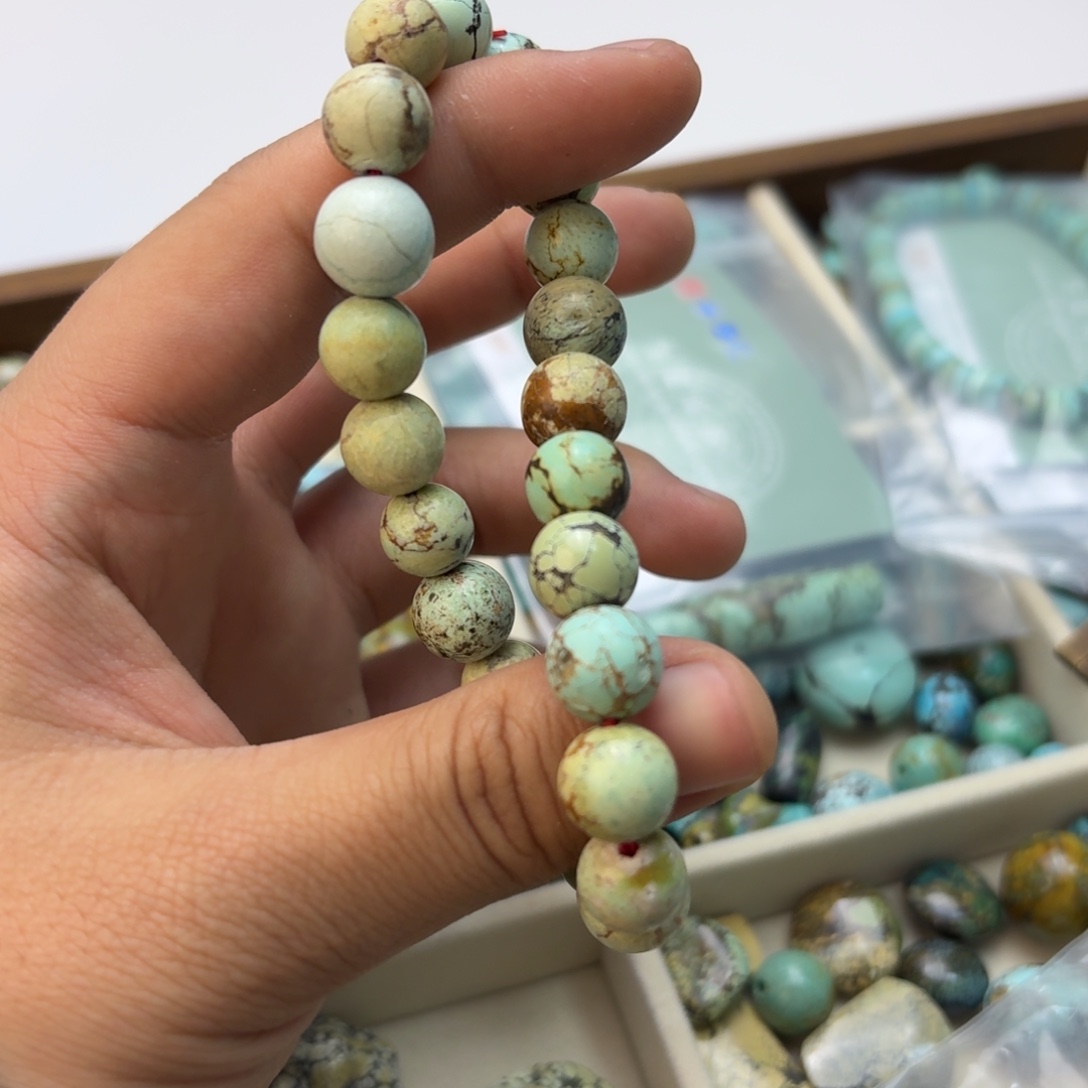 南红玛瑙未镶嵌绿松石绿松石