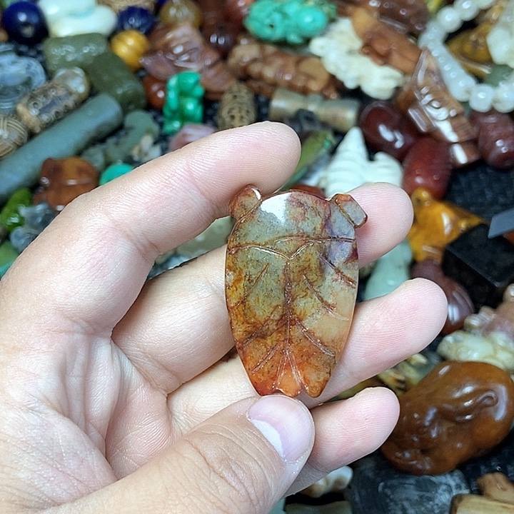 和田玉未镶嵌颈饰26