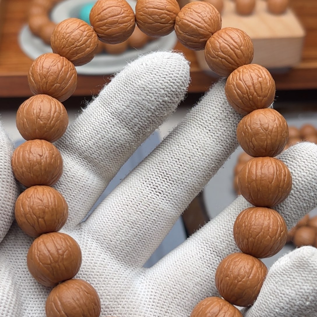 猴头核桃吊坠聚宝盆15无药