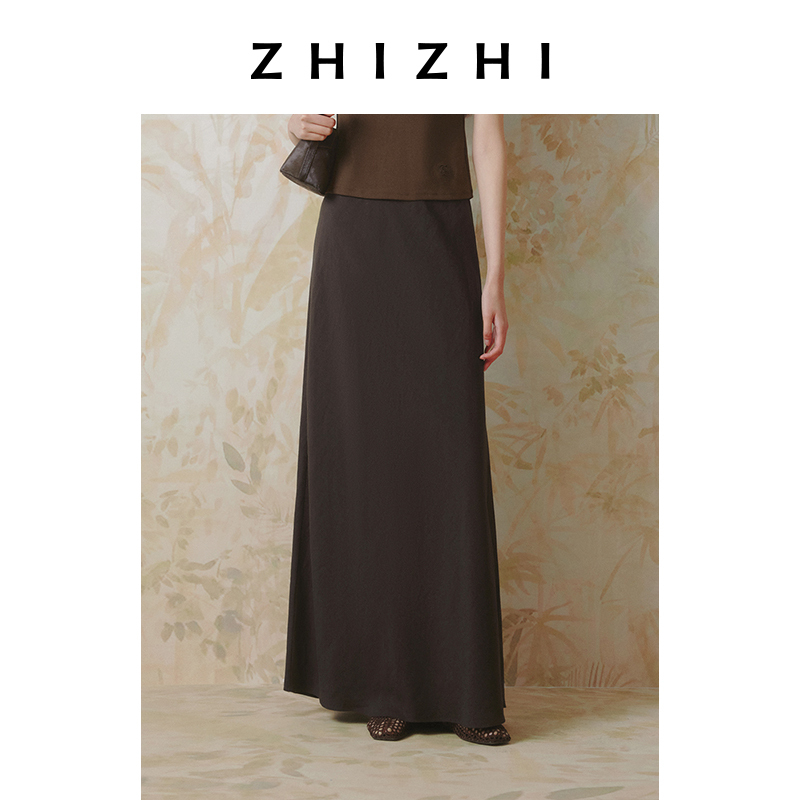 【温躲躲专享】致知 姝媚令 半身裙2025春不规则鱼尾裙ZZ2ESWB9012