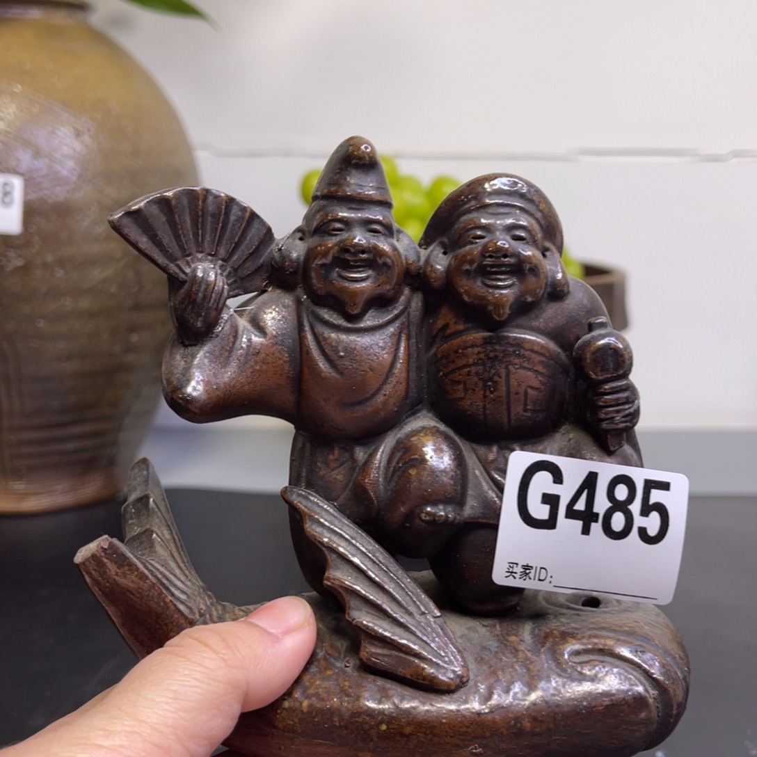 备前烧作品 置物有修补