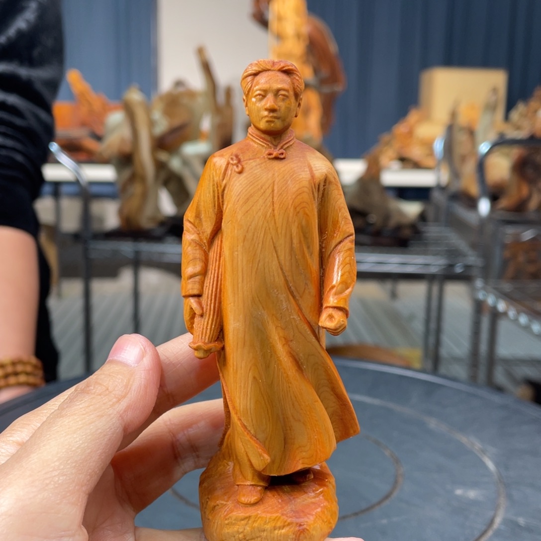 柏木（崖柏）手把件