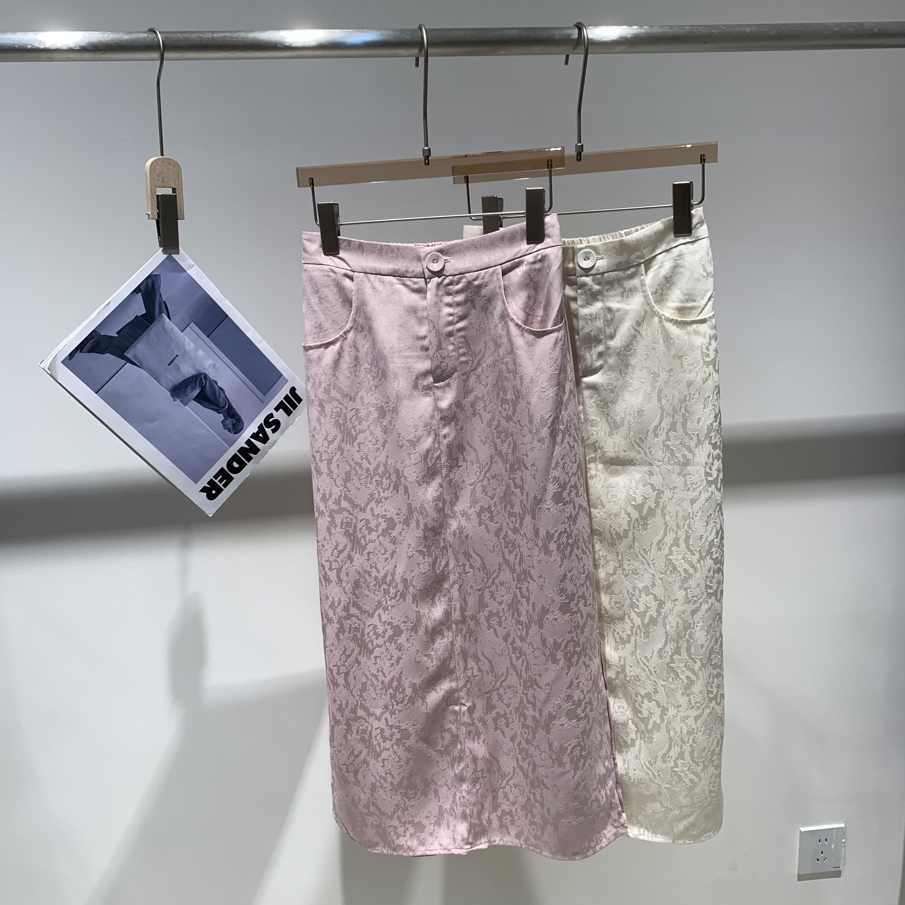 【TIANCHENG】2025夏季提花半裙25LX9563