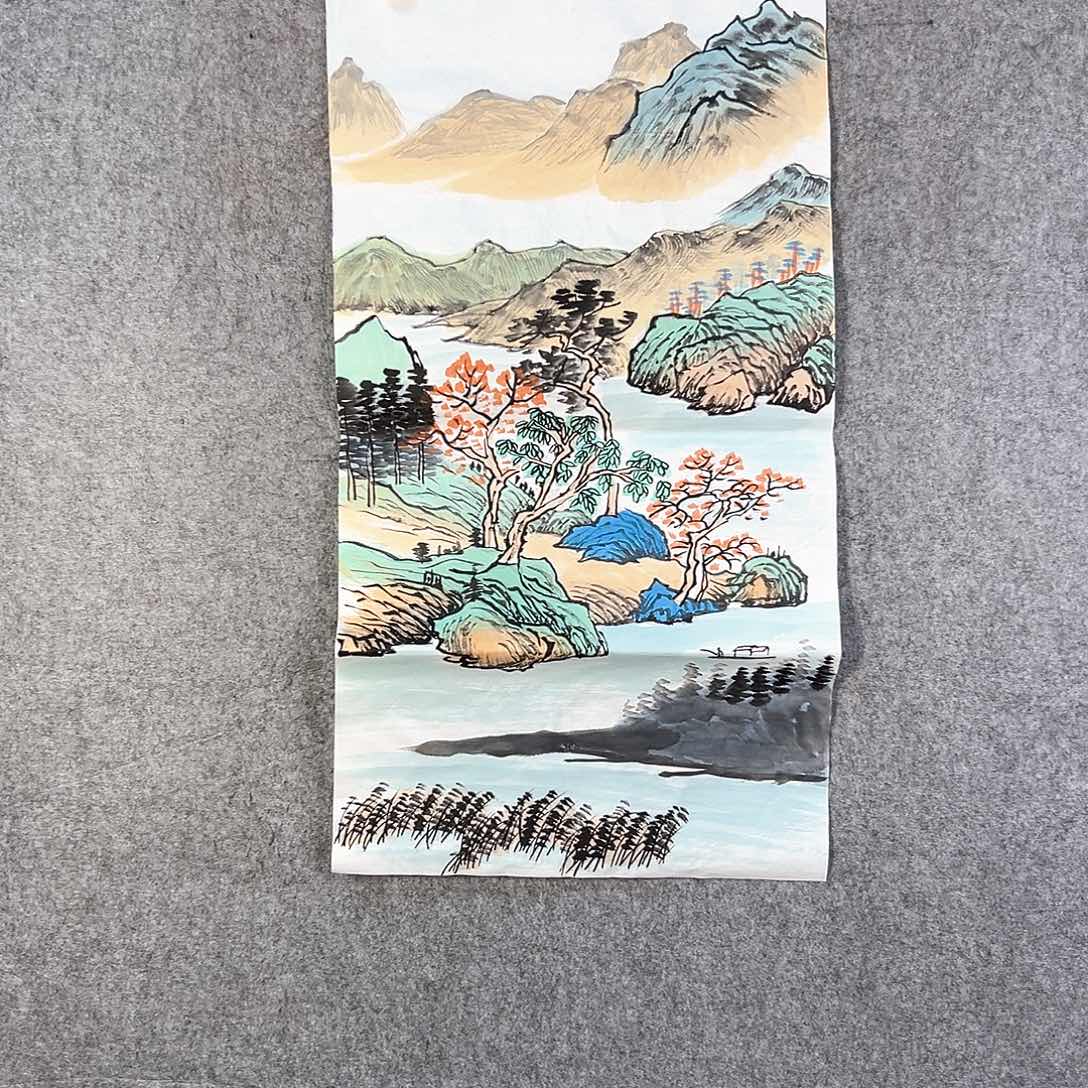 国画497 山水画作品展优秀画